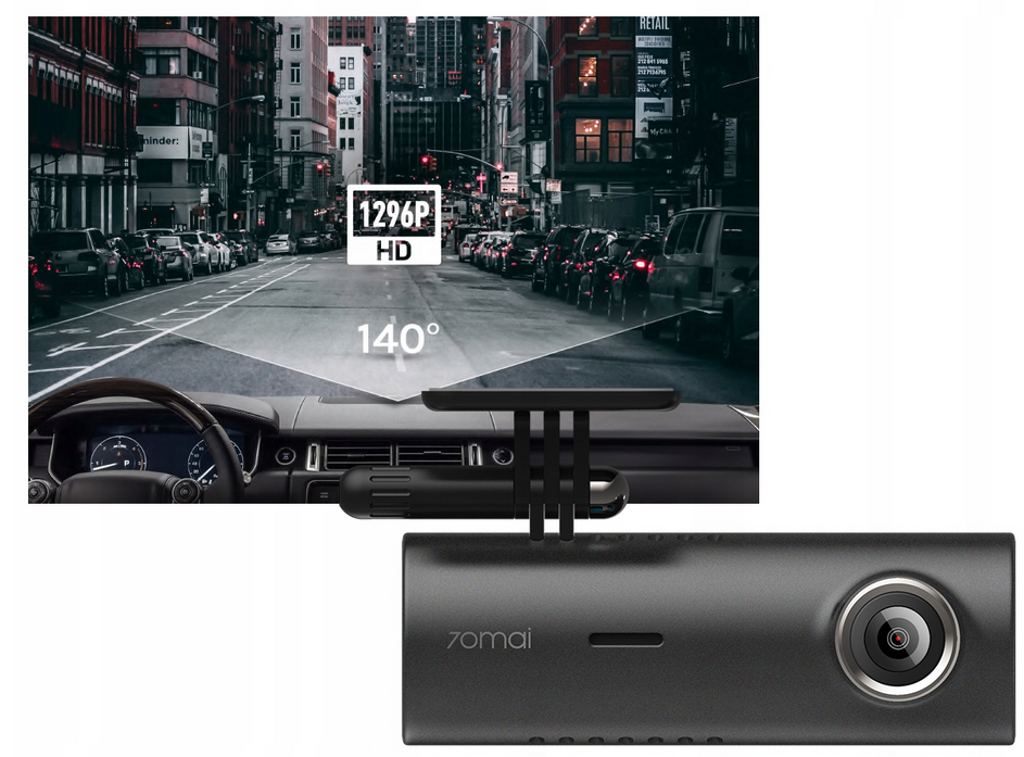 Wideorejestrator 70mai Dash Cam M300 - doskonała jakość nagrań i szerokie pole widzenia