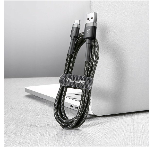 Baseus Cafule | Nylonowy kabel USB Type-C USB-C Quick Charge 3.0 3A 100cm
