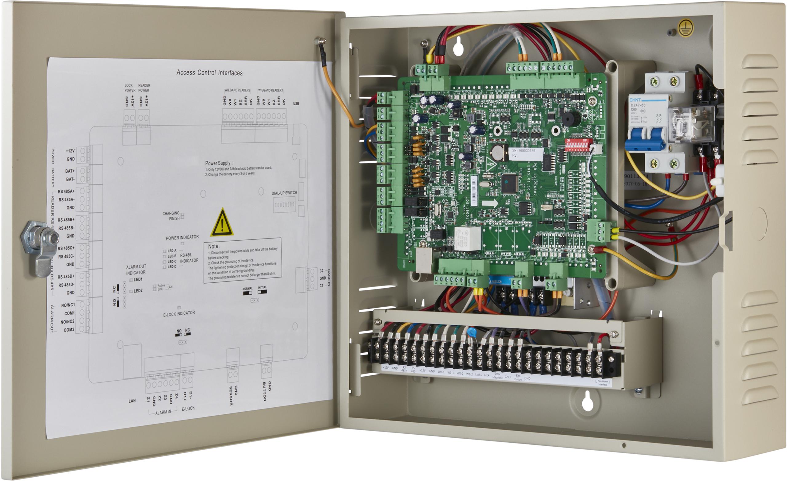 Kontroler dostępu HIKVISION DS-K2601T - specyfikacja