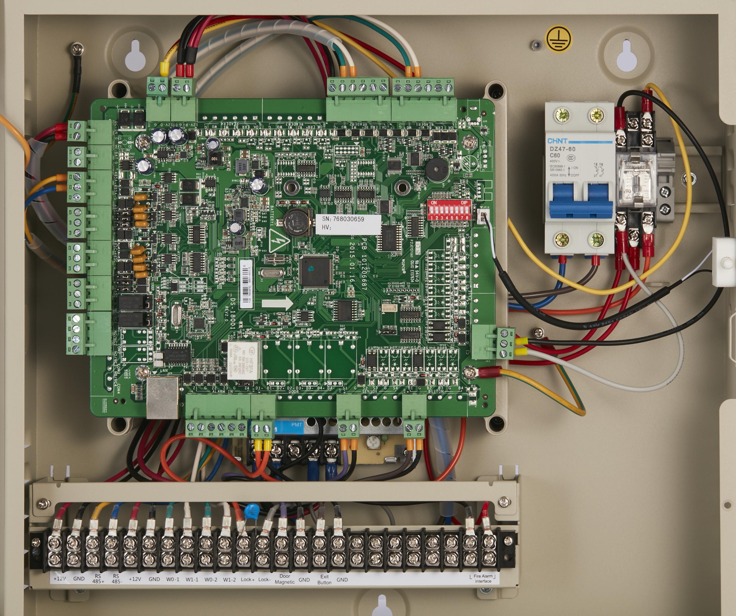 Kontroler dostępu HIKVISION DS-K2601T - właściwości