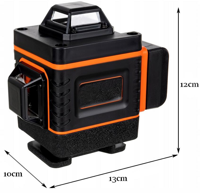 Poziomica laserowa 4D 16 linii MITON MT-16360 - specyfikacja i dane techniczne lasera krzyżowego: