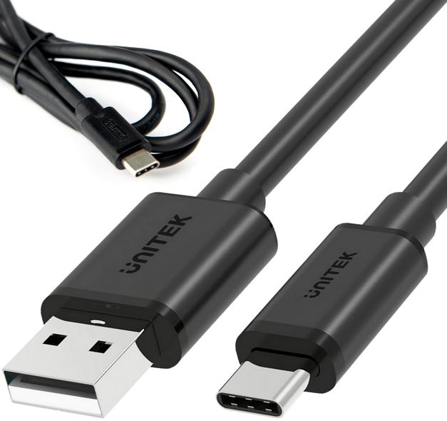 Unitek C14069BK: przewód ładujący USB-A 2.0 / USB-C 3m