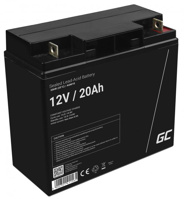 AKUMULATOR AGM Green Cell VRLA 12V 20Ah: