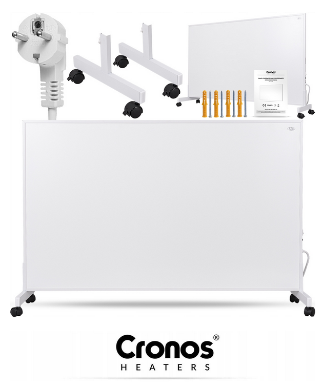 PANEL GRZEWCZY IR - CRONOS® Carbon P800 White: