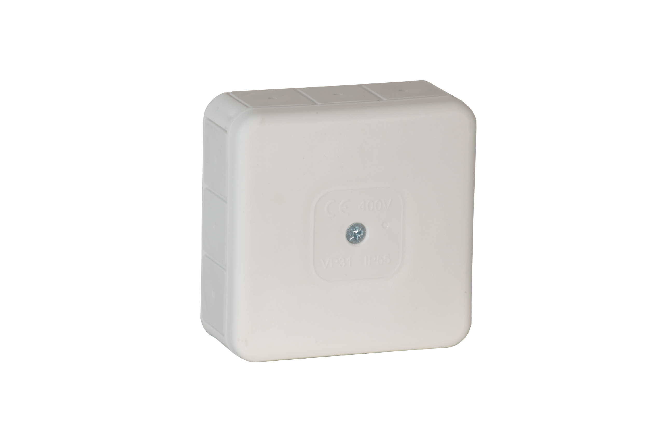 Puszka elektroinstalacyjna natynkowa VIPLAST VP-31 BIAŁA IP55 85x85x37mm 031-01