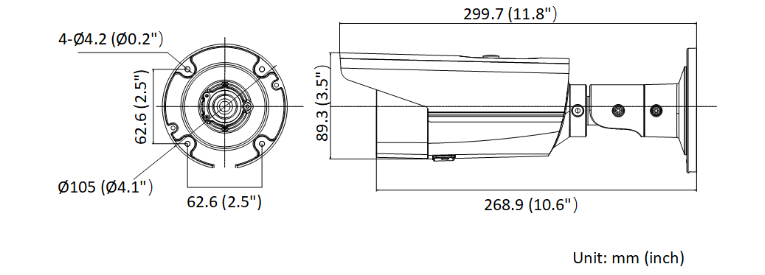 KAMERA IP HIKVISION DS-2CD2T63G2-4I (2.8mm)