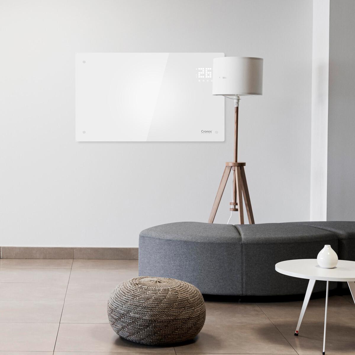 SZKLANY PANEL GRZEWCZY Cronos® GPH-20DA 2000W White - przeznaczenie: