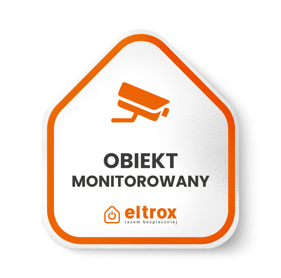 mazs Eltroksijas uzraudzīts objekta uzlīme