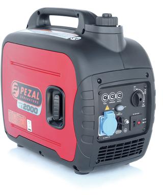 Agregat prądotwórczy inwerterowy PEZAL P-IG2000 1.8kW - najważniejsze cechy: