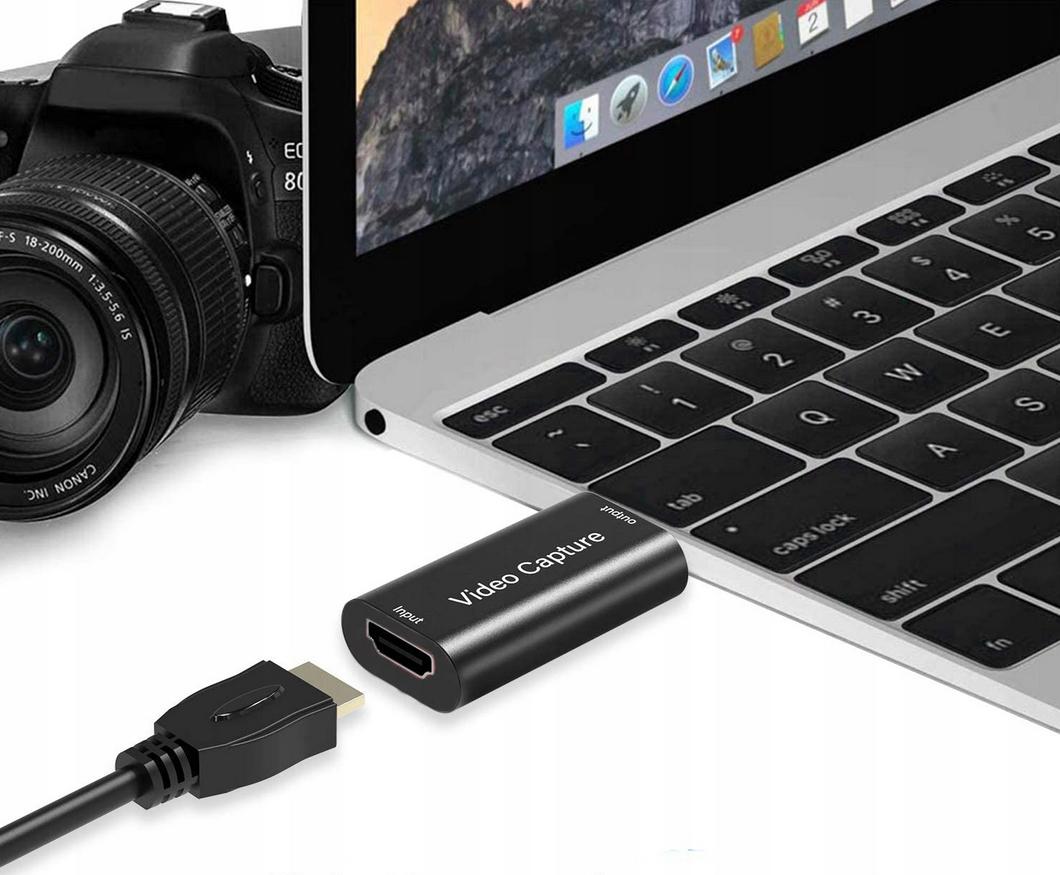 GRABBER USB do HDMI - NAGRYWARKA OBRAZU NA DYSK KOMPUTERA