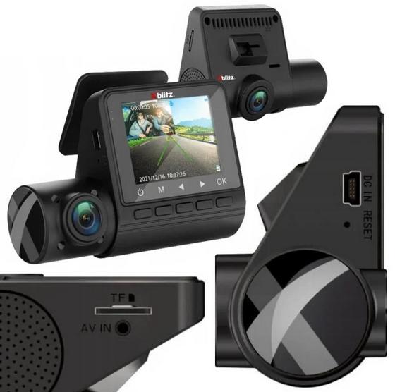 Wideorejestrator jazdy Xblitz Dual View - główne zalety:
