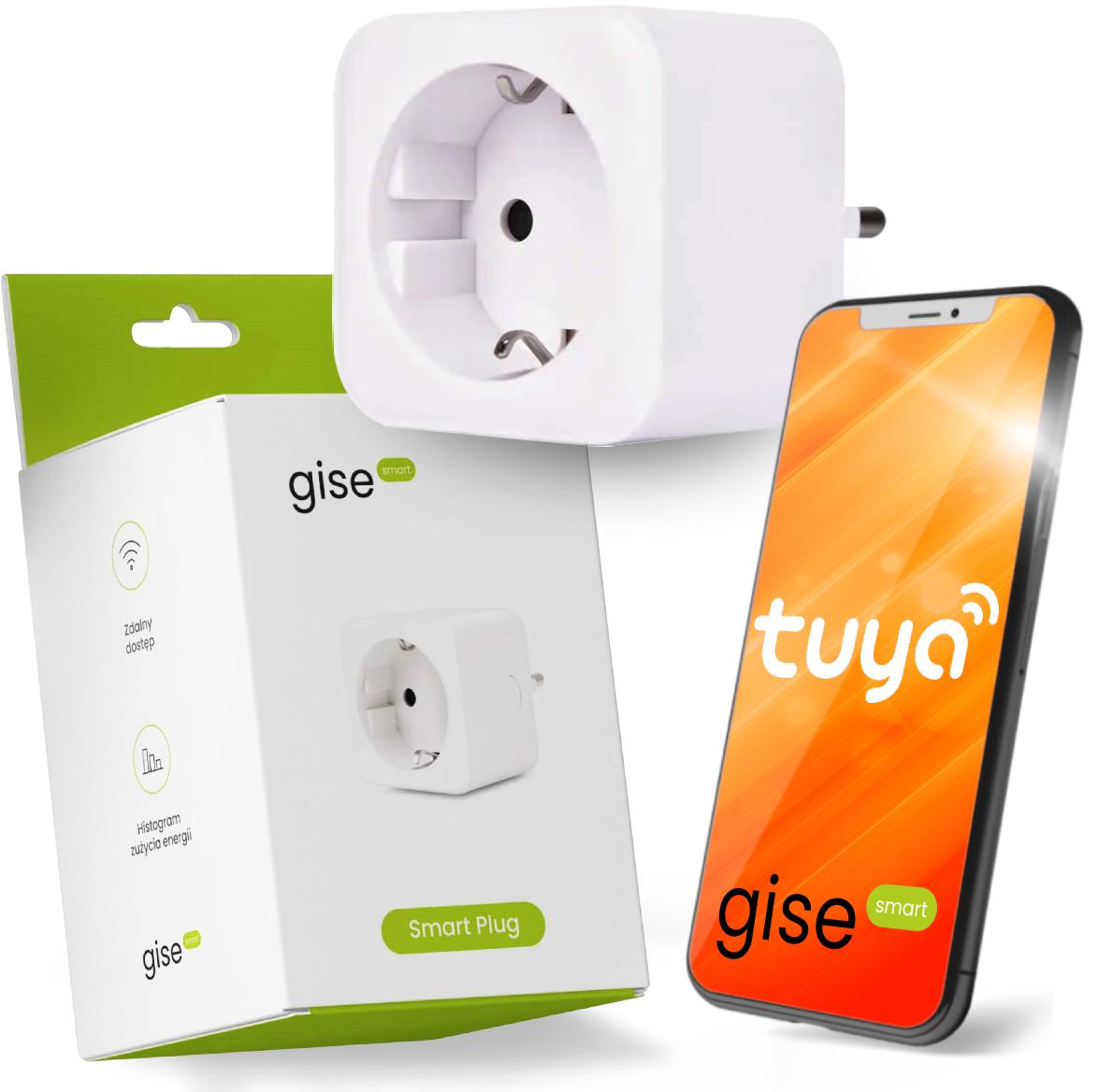INTELIGENTNE GNIAZDKO Wi-Fi GISE Smart Plug - dane techniczne: