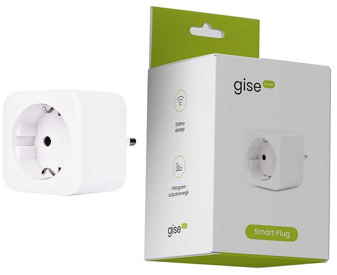 GISE Smart Plug - inteligentne gniazdko kompatybilne z aplikacją mobilną!