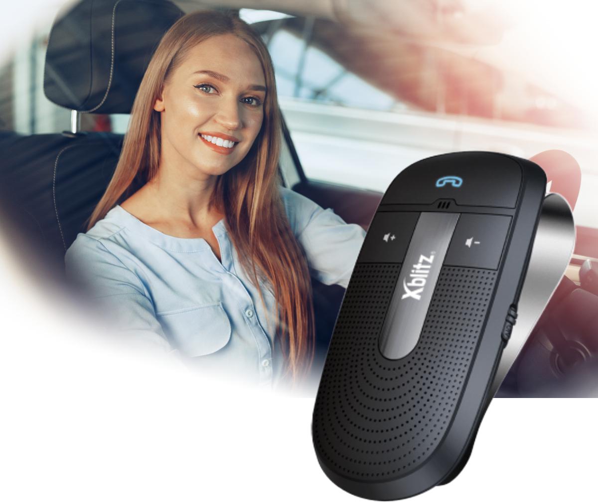 Zestaw głośnomówiący Bluetooth Xblitz X700 - rozmawiaj bez ograniczeń i bądź bezpieczny!