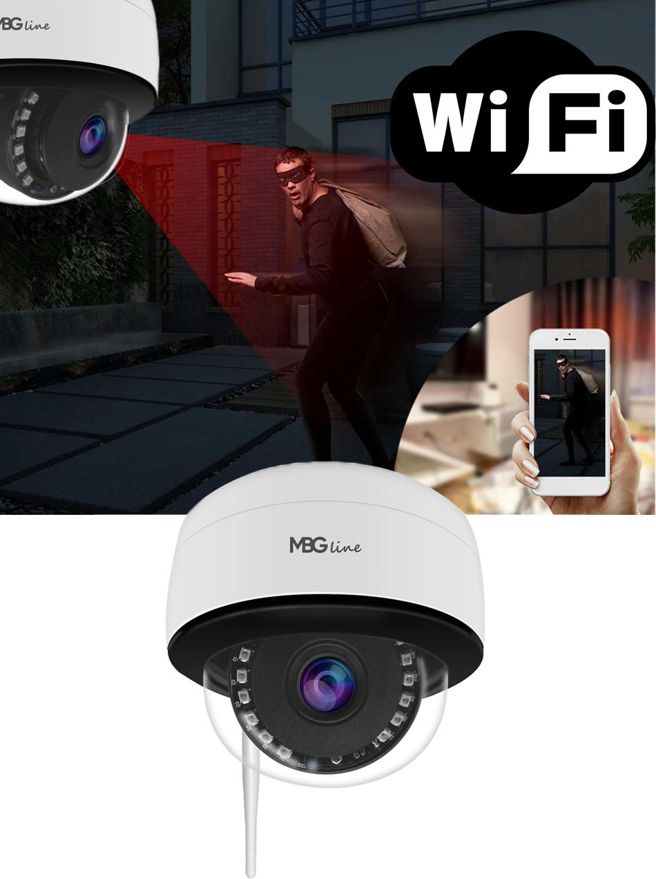 Kamera IP MBGLine MBG500DM 5MPx Wi-Fi = funkcja detekcji ruchu i alarmy