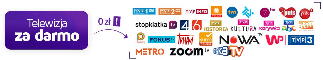 Antena pokojowa DVB-T2 Spacetronik Locus TV zasilacz 45dB
