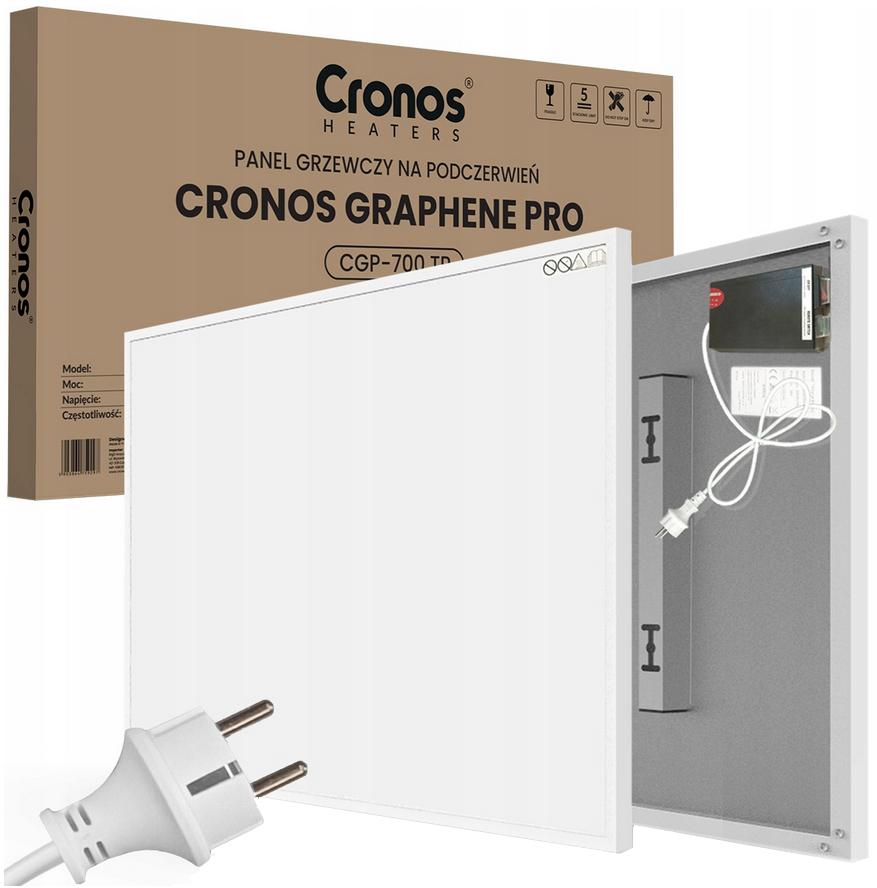 CRONOS® Graphene PRO CGP-700TWP White - poznaj główne zalety tego modelu promiennika: