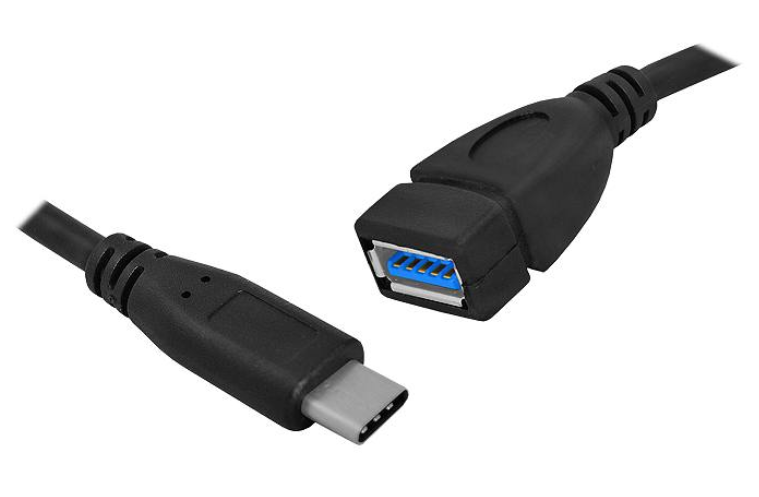 Przejściówka / adapter gniazdo USB-C na USB-A - najważniejsze cechy: