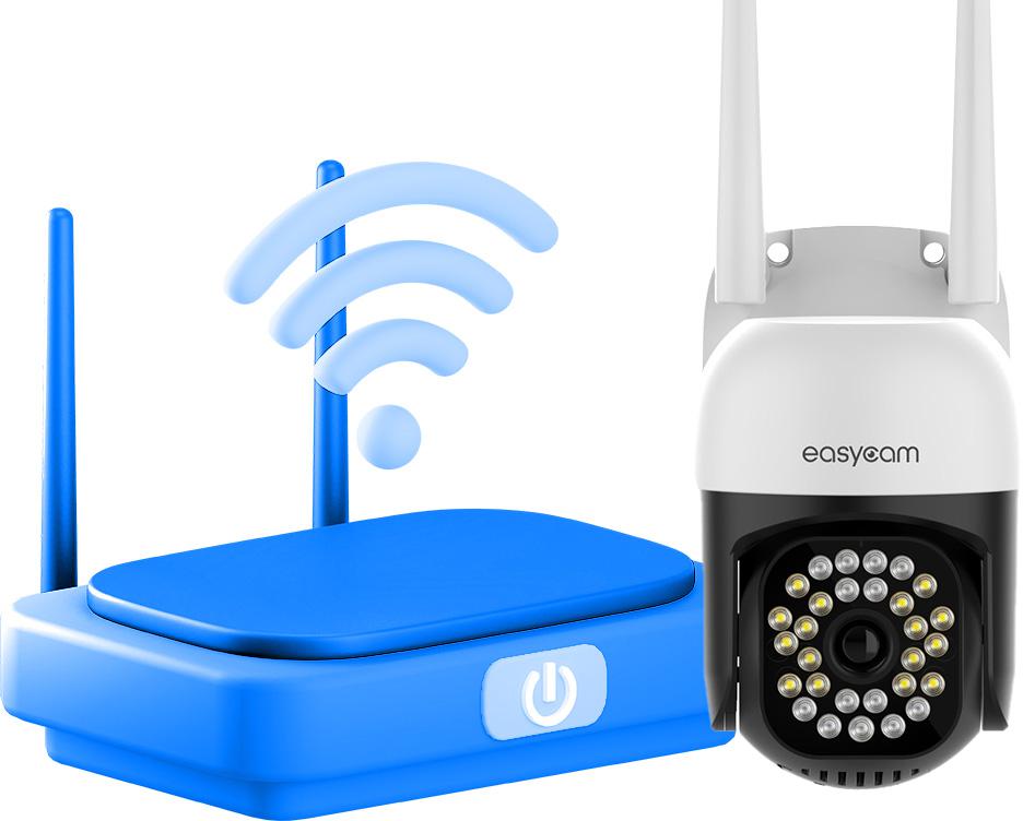 Kamera IP EasyCam EC-3PT12L16IR - obsługa Wi-Fi