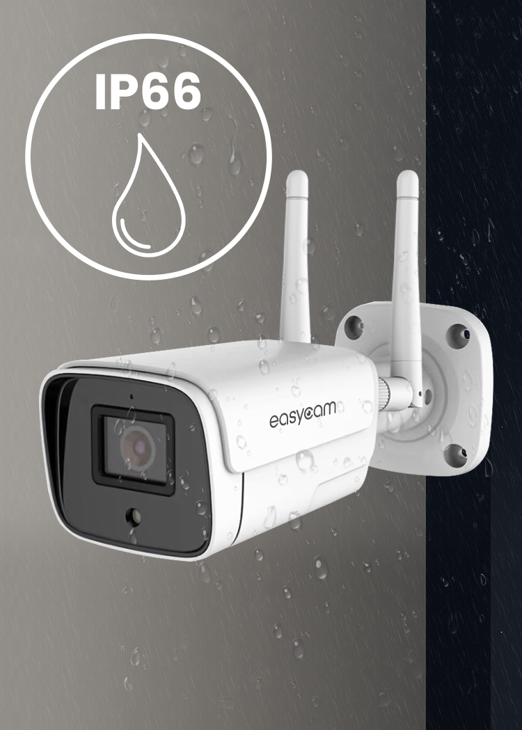 Kamera IP EasyCam EC-2T2IR - klasa szczelności IP65