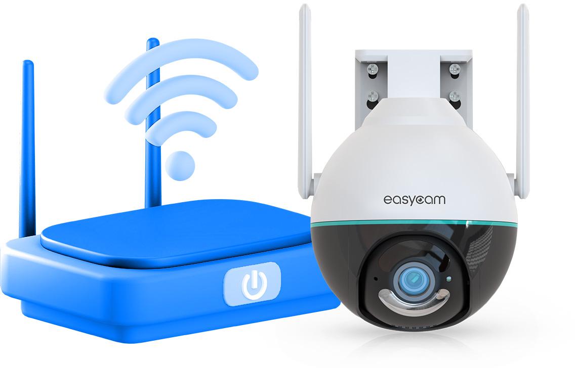 Kamera IP EasyCam EC-3PT8L - obsługa Wi-Fi