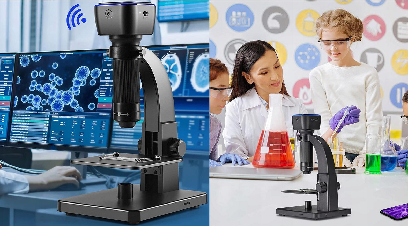 INSKAM 315W - wybierz nowoczesny mikroskop z opcją robienia zdjęć i dziecinnie prostą obsługą!