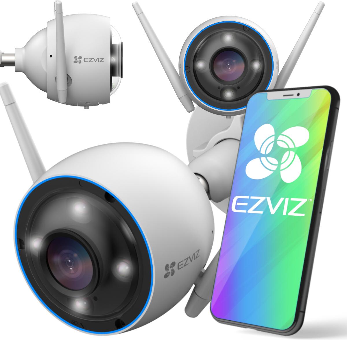 Kamera IP EZVIZ H3 3MPx - najważniejsze cechy: