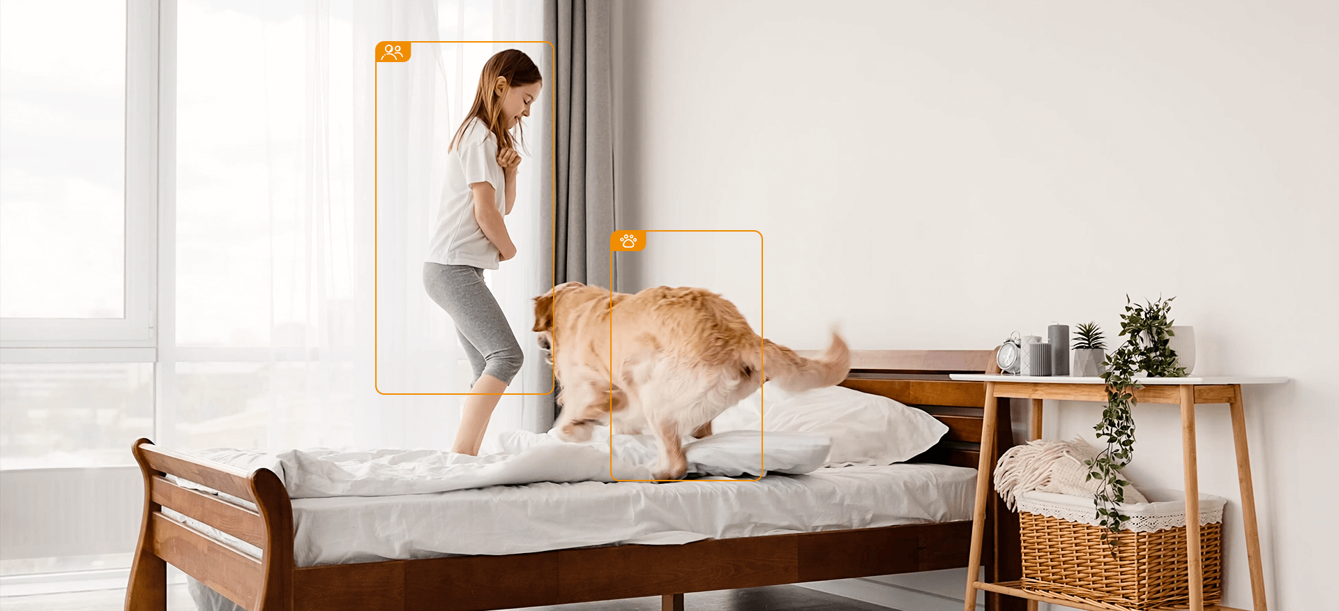  imou rex 3d 5mp ipc-gs2dp-5k0w-precīza cilvēku un dzīvnieku noteikšana 