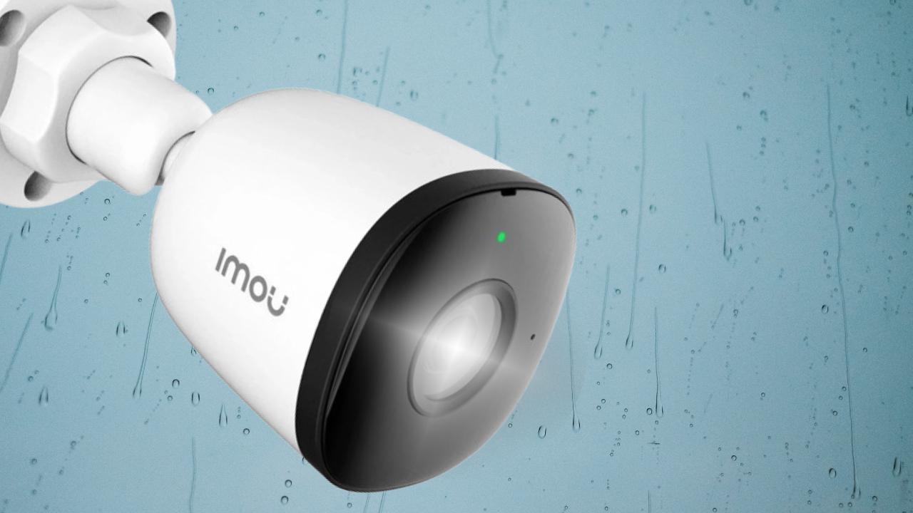 Kamera IP Imou Bullet 2MPx IPC-F22EAP PoE IP67 - odporna na deszcz, wilgoć, śnieg i prażące słońce