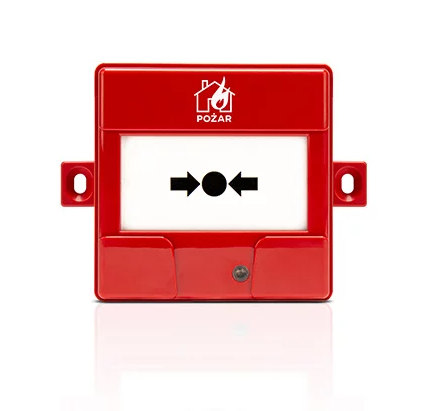 Konwencjonalny ręczny ostrzegacz pożarowy (zew, oznakowanie krajowe)