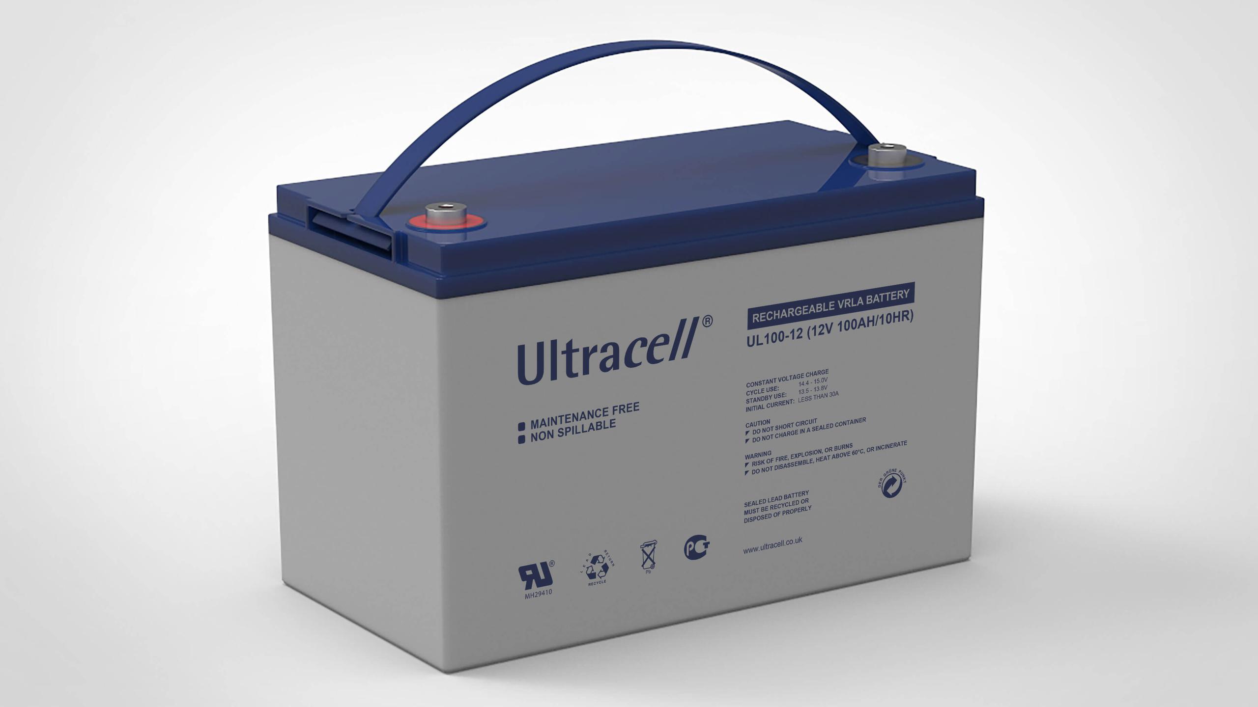 Akumulatory AGM Ultracell - seria UL - GENERAL: