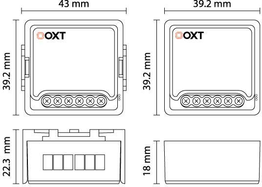 Korzyści – Moduł OXT mini ściemniacz 1 obwód ZigBee TUYA T265