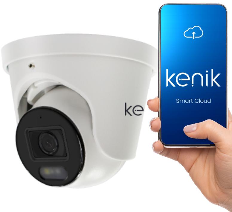 Kamera IP KENIK KG-530DPA-L 5MPx IR 30m IVS IP66 - najważniejsze cechy: