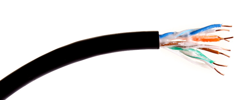 Kabel teleinformatyczny GETFORT  KAT.5E U/UTP UV Żelowany - 500m