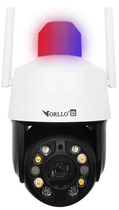 Kamera IP Orllo TZ3 - stroboskopowy alarm świetlny