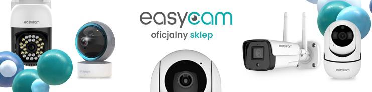 Bezprzewodowy zestaw do monitoringu EasyCam Wi-Fi 4 kamery 3MPx audio
