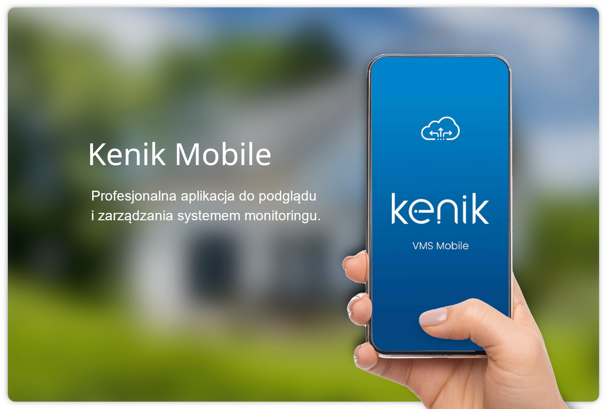 Wybierz kamerę IP KENIK KG-5430TAS-ILD (2.8mm) 5MPx i ciesz się opcją zdalnego podglądu obrazu w aplikacji Kenik Mobile!