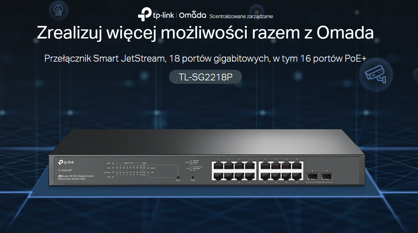 SWITCH TP-LINK TL-SG2218P (POE)