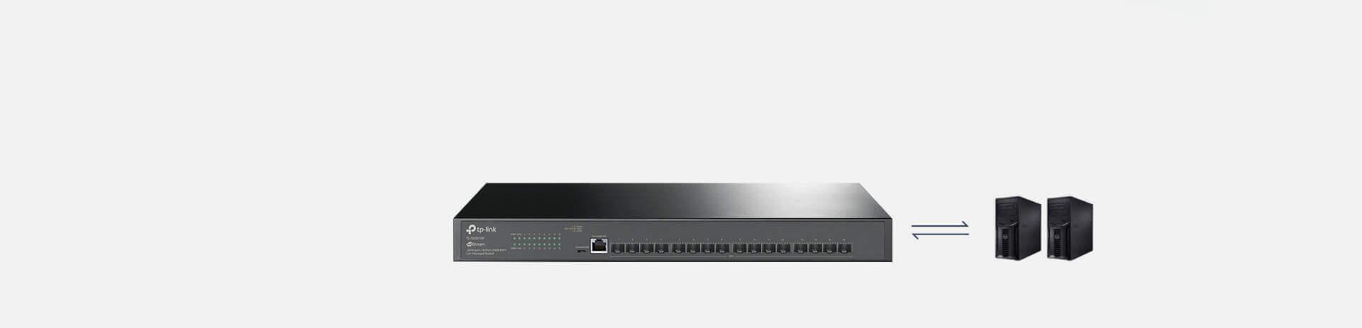 SWITCH TP-Link TL-SX3206HPP - bez najmniejszego trudu zbuduj z nim sieć 10G
