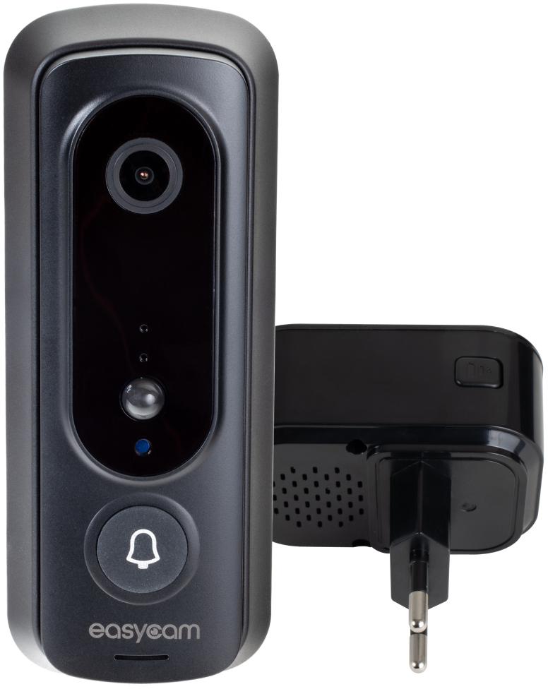Bezprzewodowy dzwonek EasyCam EC-VDB2 z kamerą Wi-Fi Full HD 1920 x 1080px z doświetleniem IR i aplikacją Tuya - specyfikacja techniczna: