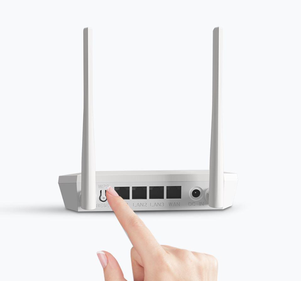 Router Imou HR300 Wi-Fi 300Mbps - Podłącz urządzenie za pomocą przycisku WPS