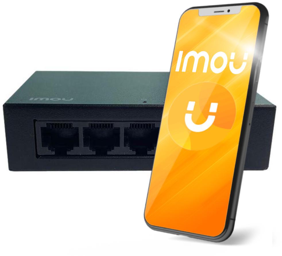 Switch Imou 5-portowy SF105 metalowa obudowa 100Mbps - najważniejsze cechy: