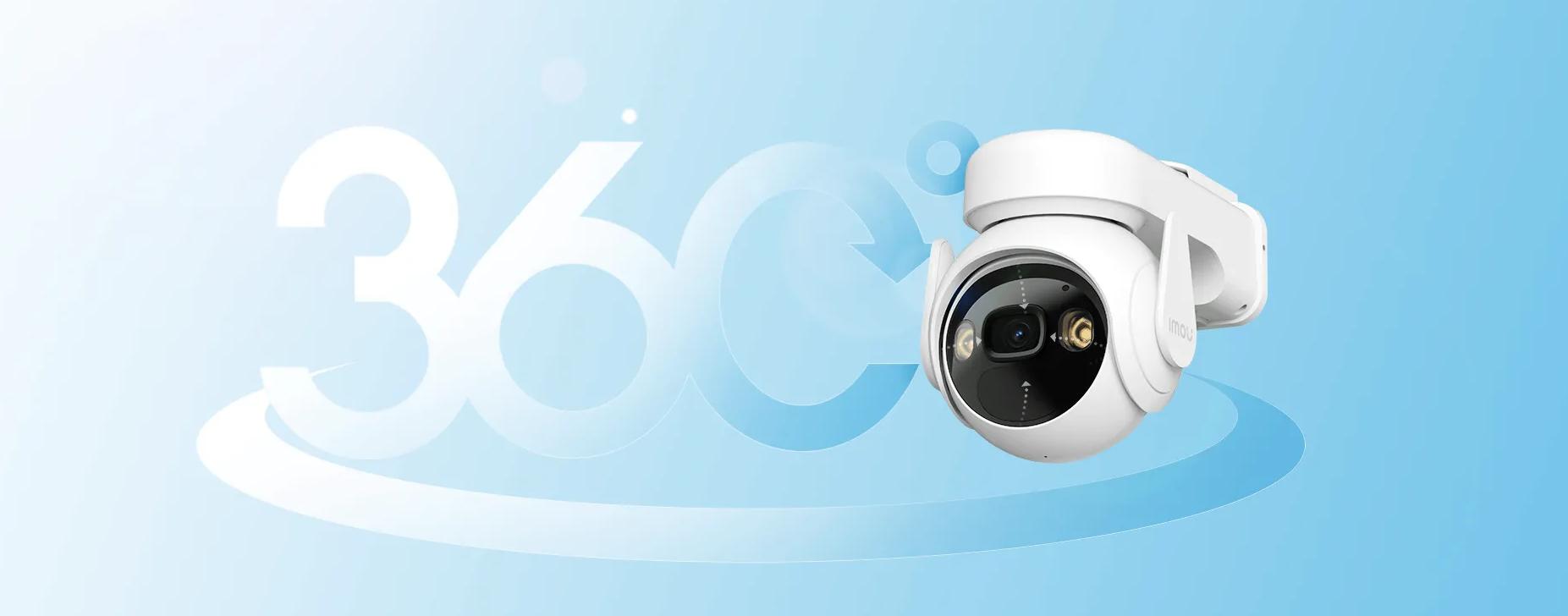Zewnętrzna kamera monitorująca IP IMOU Cell PT 3MPx 2K - ochrona w zakresie 360° Pan and Tilt
