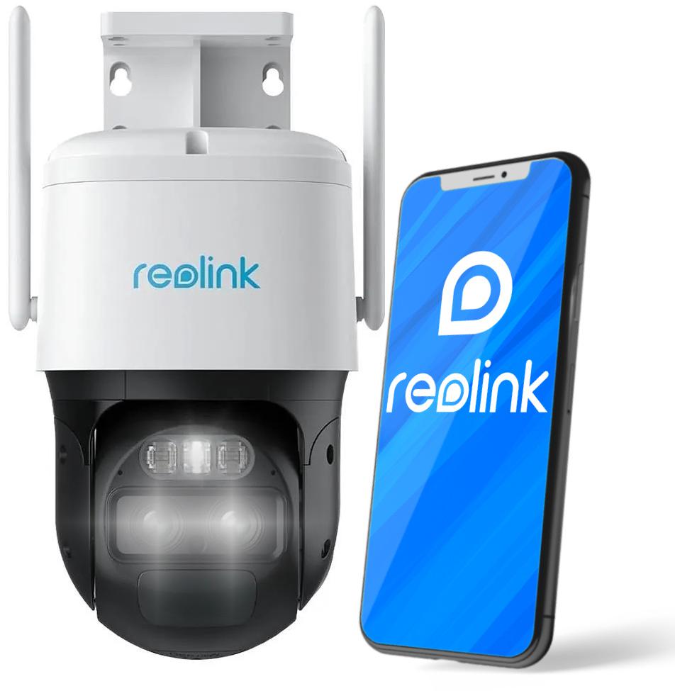 Akumulatorowa kamera monitorująca IP obrotowa Reolink Trackmix LTE 2K 4MPx - najważniejsze cechy urządzenia do monitoringu: