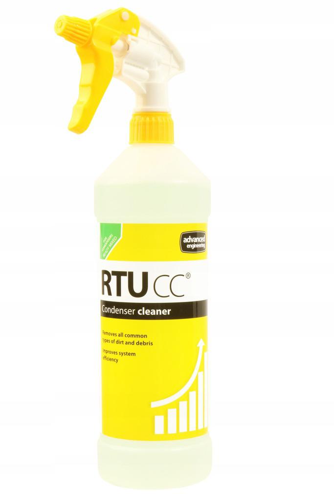 RTU CC 1L płyn czyszczący i odświeżający do skraplaczy - najważniejsze cechy preparatu: