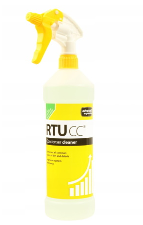 Środek do czyszczenia i odświeżania skraplacy RTU Advanced CC - specyfikacja: