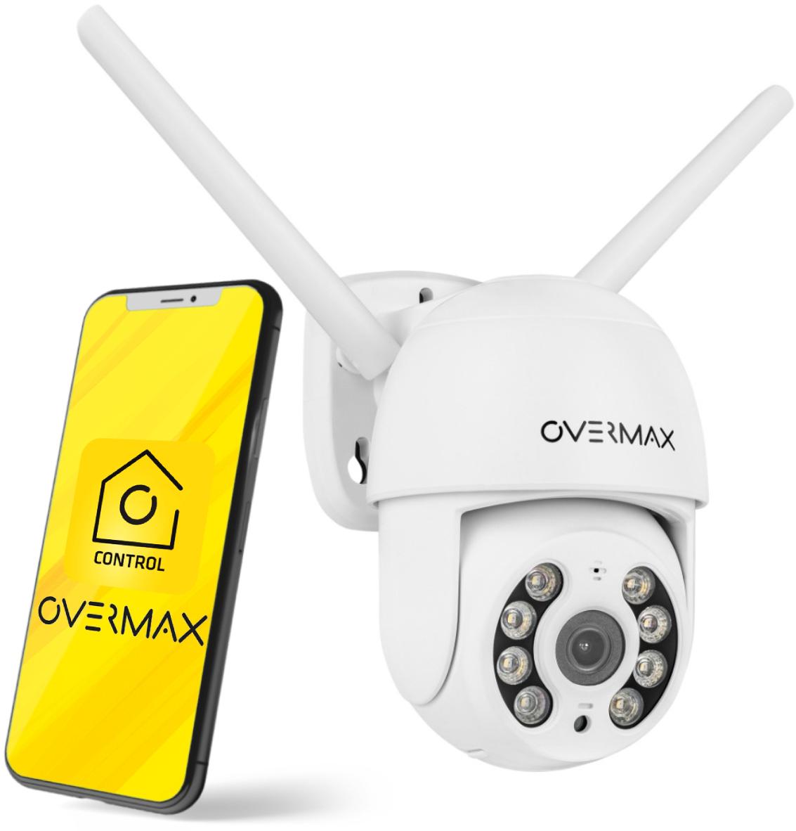 Najważniejsze cechy obrotowej kamery IP zewnętrznej Overmax Camspot 4.0 PTZ 2MPx