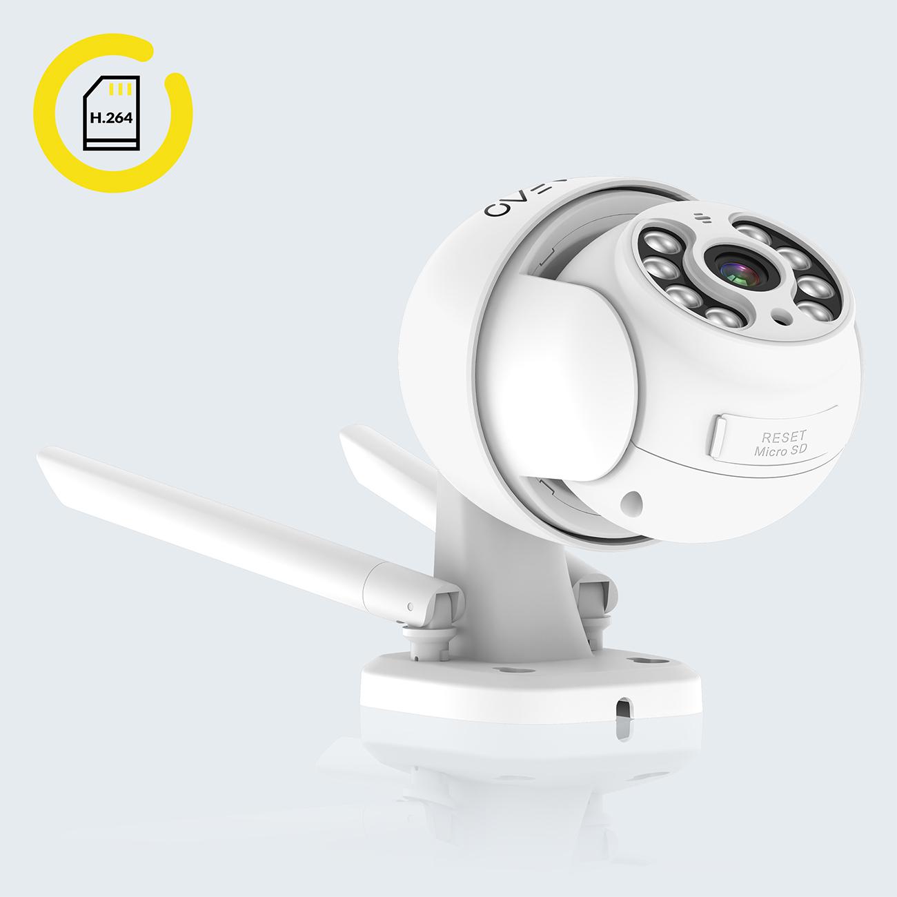 Overmax Camspot 4.0 PTZ 2MPx - obrotowa kamera zewnętrzna stworzona do wideomonitoringu