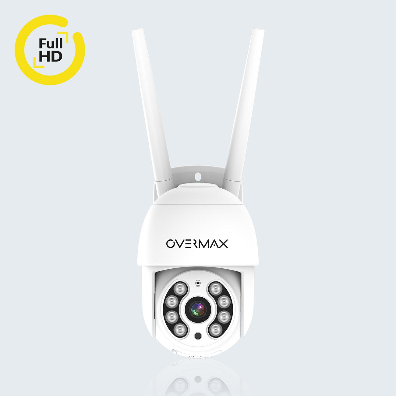 Overmax Camspot 4.0 PTZ 2MPx - zewnętrzna kamera IP nagrywająca w rozdzielczości Full HD