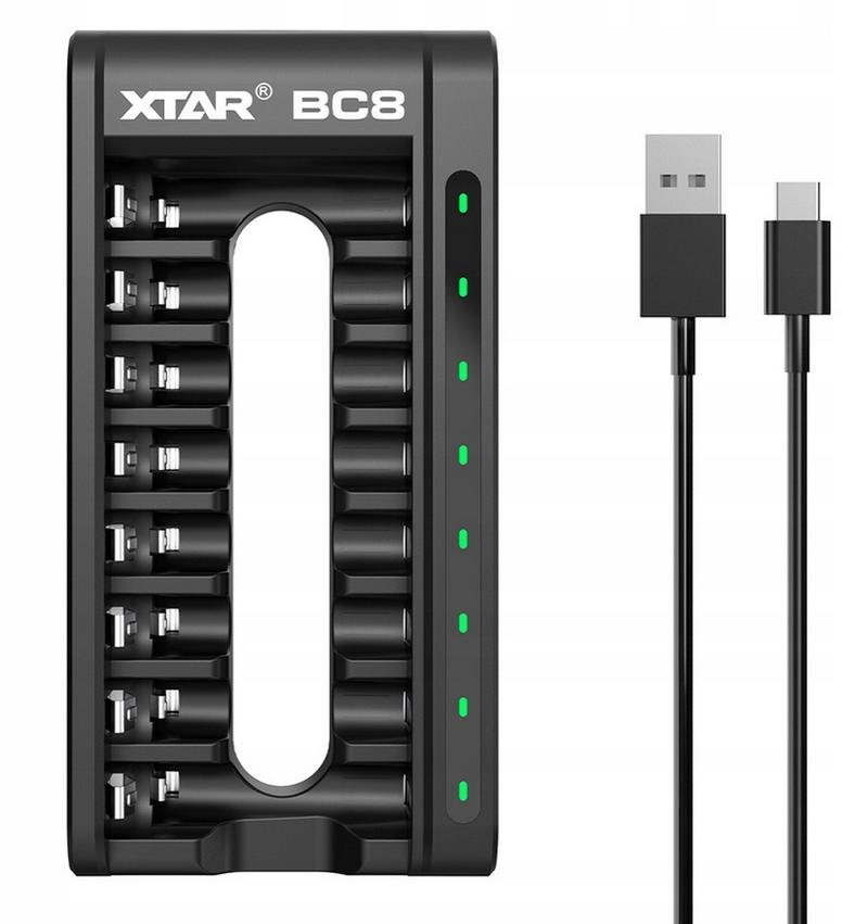 Reaktywuj nadmiernie rozładowane akumulatory z pomocą ładowarki Xtar BC8 i ciesz się najnowszymi rozwiązaniami technologicznymi!